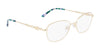 Marchon NYC TRES JOLIE 208 Eyeglasses / Blue / Size 50
