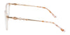 Marchon NYC TRES JOLIE 209 Eyeglasses | Size 55 / Blue Crystal