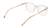 Marchon NYC TRES JOLIE 209 Eyeglasses | Size 55 / Blue Crystal