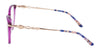 Marchon NYC TRES JOLIE 209 Eyeglasses | Size 55 / Blue Crystal