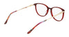 Marchon NYC TRES JOLIE 209 Eyeglasses | Size 55 / Blue Crystal