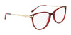 Marchon NYC TRES JOLIE 209 Eyeglasses | Size 55 / Blue Crystal
