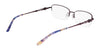 Marchon NYC TRES JOLIE 207 Eyeglasses / Gold / Size 52
