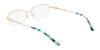 Marchon NYC TRES JOLIE 207 Eyeglasses / Gold / Size 52