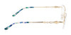 Marchon NYC TRES JOLIE 207 Eyeglasses / Gold / Size 52