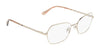 Marchon NYC TRES JOLIE 210 Eyeglasses | Size 54 / Gold