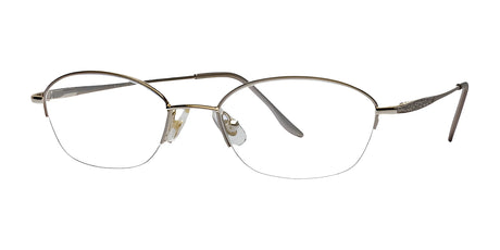 Marchon NYC TRES JOLIE 118 Eyeglasses Champagne