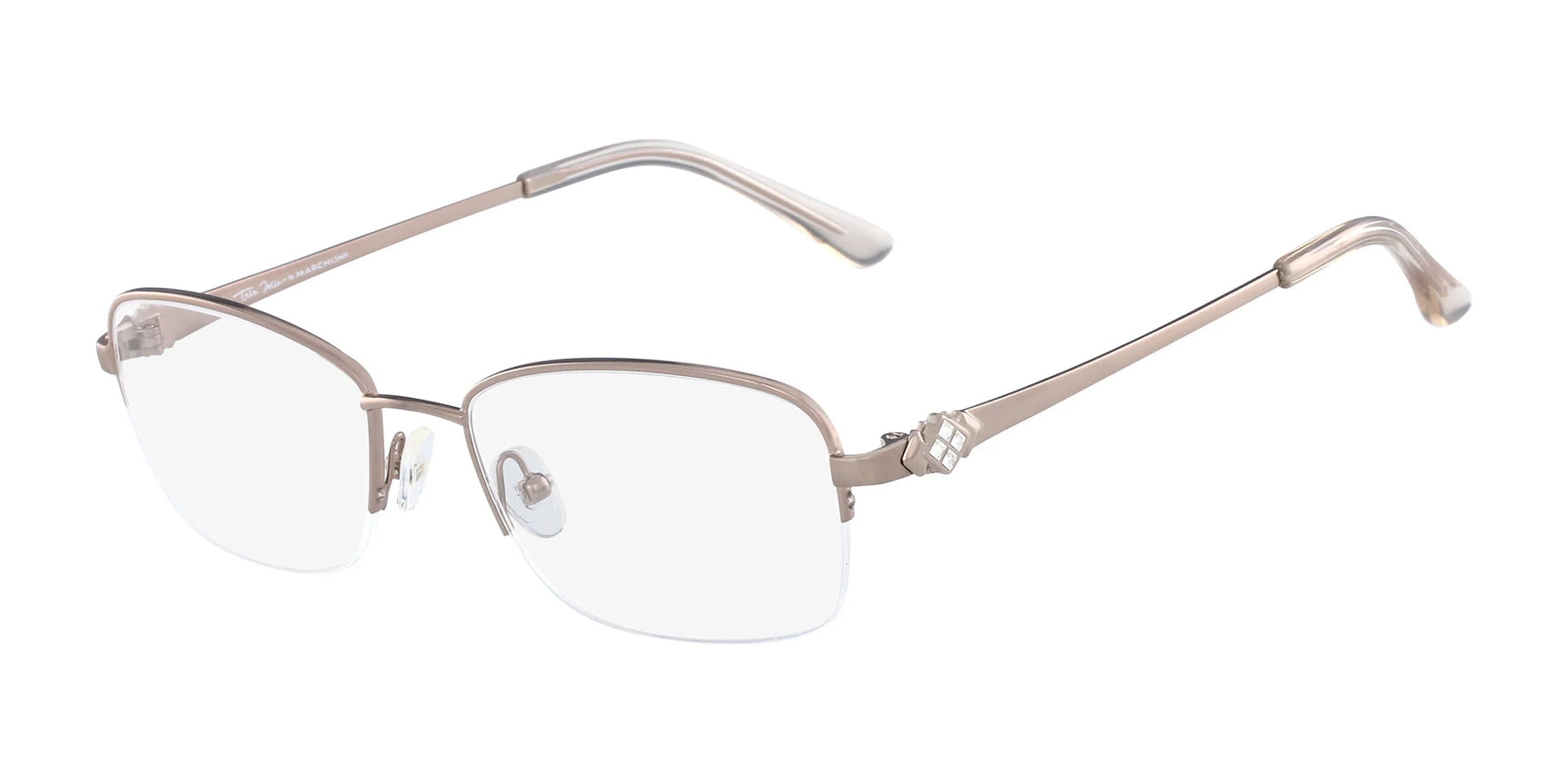 Marchon NYC TRES JOLIE 173 Eyeglasses Toffee