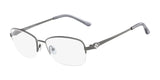 Marchon NYC TRES JOLIE 173 Eyeglasses Gunmetal