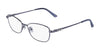 Marchon NYC TRES JOLIE 191 Eyeglasses / Slate / Size 51