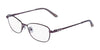 Marchon NYC TRES JOLIE 191 Eyeglasses / Plum / Size 51