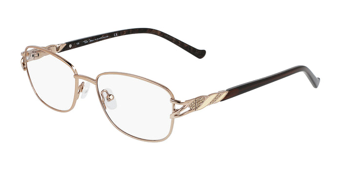 Marchon NYC TRES JOLIE 195 Eyeglasses / Rose Gold / Size 55