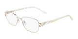 Marchon NYC TRES JOLIE 195 Eyeglasses Light Gold