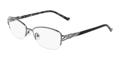 Marchon NYC TRES JOLIE 194 Eyeglasses Gunmetal