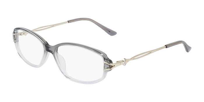 Marchon NYC TRES JOLIE 204 Eyeglasses / Grey Gradient / Size 53