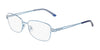 Marchon NYC TRES JOLIE 199 Eyeglasses / Light Blue / Size 53