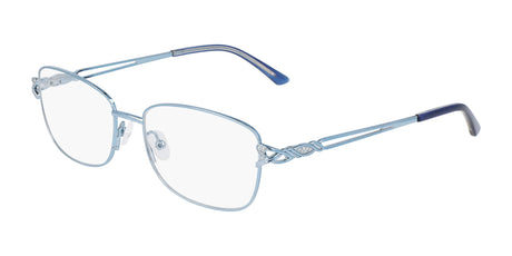 Marchon NYC TRES JOLIE 199 Eyeglasses Light Blue