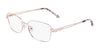 Marchon NYC TRES JOLIE 199 Eyeglasses / Rose Gold / Size 53