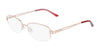 Marchon NYC TRES JOLIE 198 Eyeglasses / Rose Gold / Size 54
