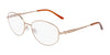 Marchon NYC TRES JOLIE 206 Eyeglasses / Taupe / Size 51
