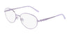 Marchon NYC TRES JOLIE 206 Eyeglasses / Lilac / Size 51