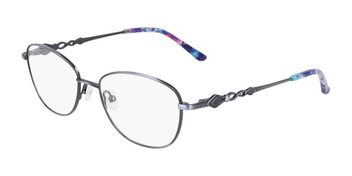 Marchon NYC TRES JOLIE 208 Eyeglasses / Blue / Size 50