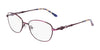 Marchon NYC TRES JOLIE 208 Eyeglasses / Plum / Size 50