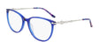 Marchon NYC TRES JOLIE 209 Eyeglasses Blue Crystal