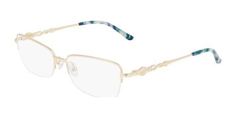 Marchon NYC TRES JOLIE 207 Eyeglasses Gold