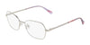 Marchon NYC TRES JOLIE 210 Eyeglasses | Size 54 / Silver
