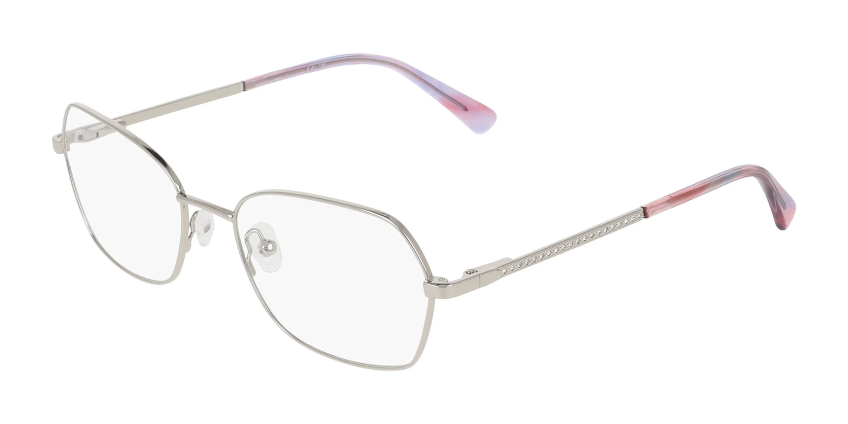 Marchon NYC TRES JOLIE 210 Eyeglasses Silver