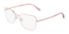 Marchon NYC TRES JOLIE 211 Eyeglasses | Size 55 / Rose Gold