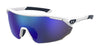 Under Armour 0011 Sunglasses / Matte Whiteblue / Blue Multilayer Oleophobic / Size Regular
