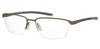 Under Armour 5051 Eyeglasses / Greybrown / Size 54