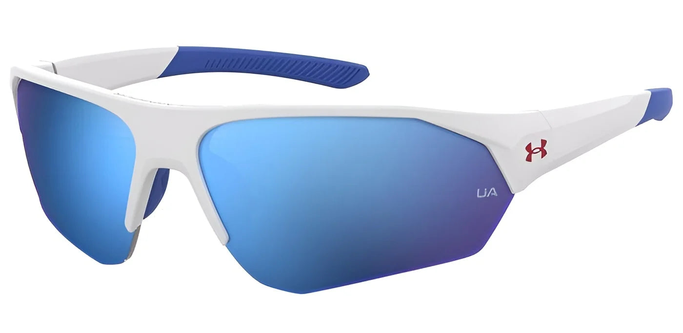 Under Armour 7000 Sunglasses Mattwhite / Blue Multilayer Oleophobic