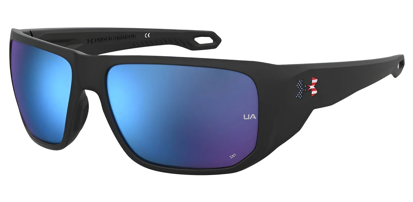 Under Armour ATTACK 2 Sunglasses Bk Multic / Blue Multilayer Oleophobic