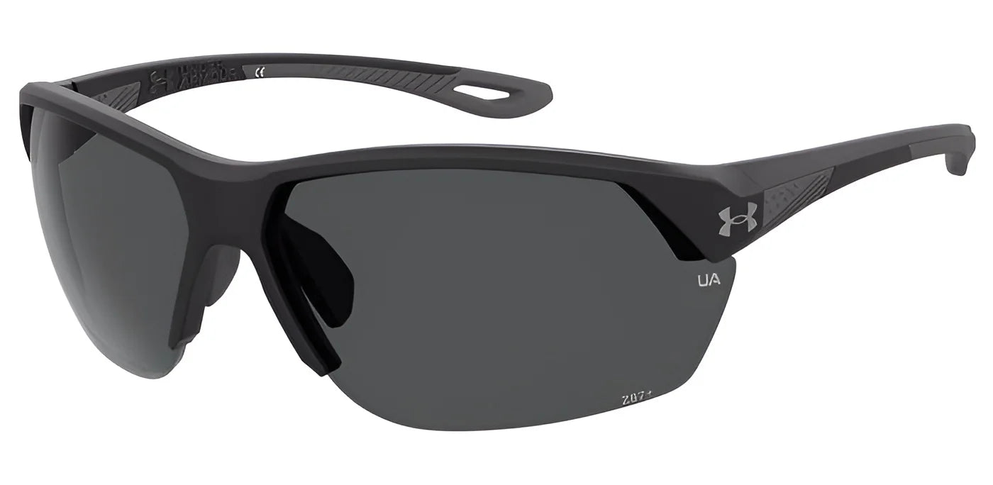 Under Armour COMPETE Sunglasses Mttblack / Grey Oleophobic