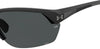 Under Armour COMPETE Sunglasses | Size 75 / Mttblack / Grey Oleophobic