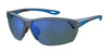 Under Armour COMPETE Sunglasses | Size 75 / Greyblue / Green Multilayer Oleophobic