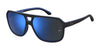 Under Armour CRUISE Sunglasses | Size 61 / Matte Blackblue / Blu Sky Mirror