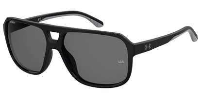 Under Armour CRUISE Sunglasses Black / Grey Polarized