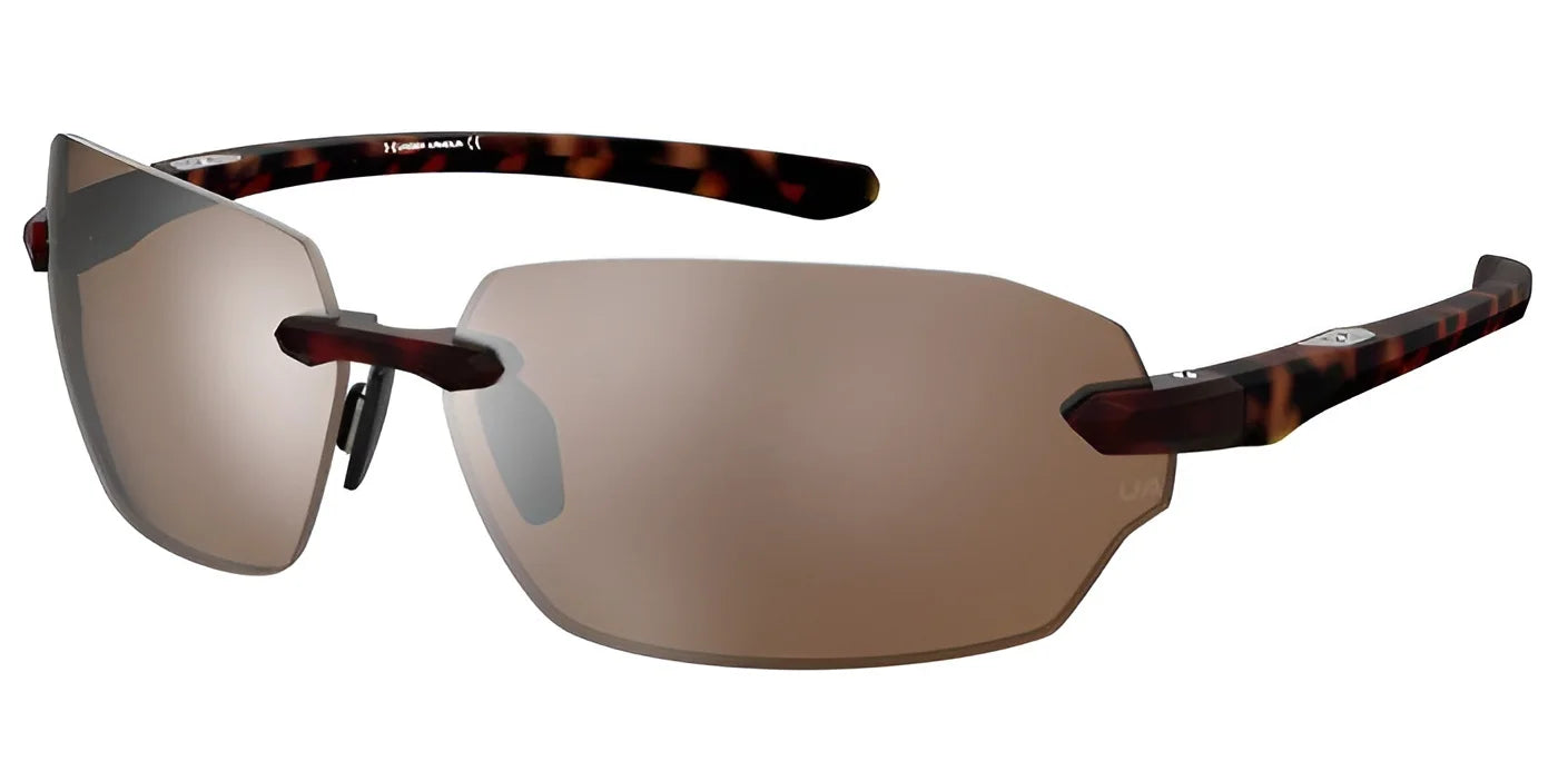 Under Armour FIRE 2 Sunglasses Havana / Silver Hight Contrast