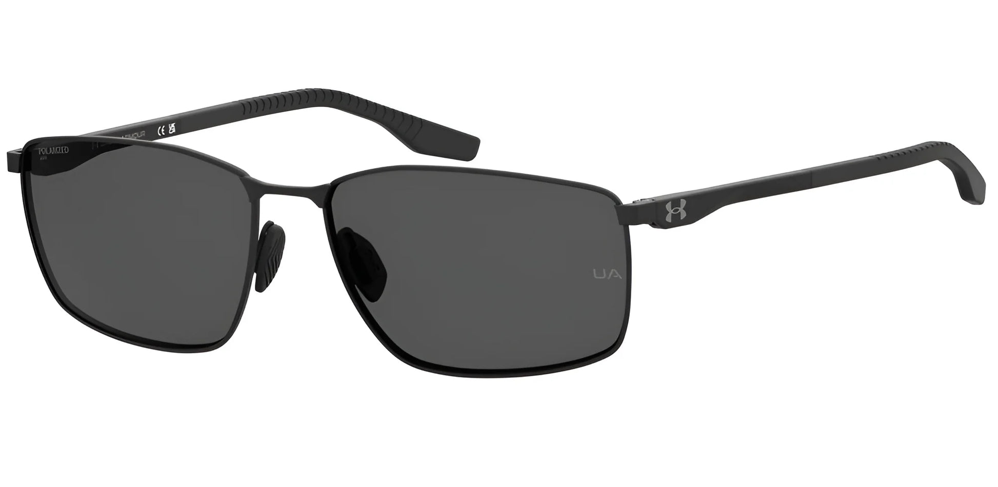 Under Armour FOCUSED Sunglasses Mttblack / Grey Polarized