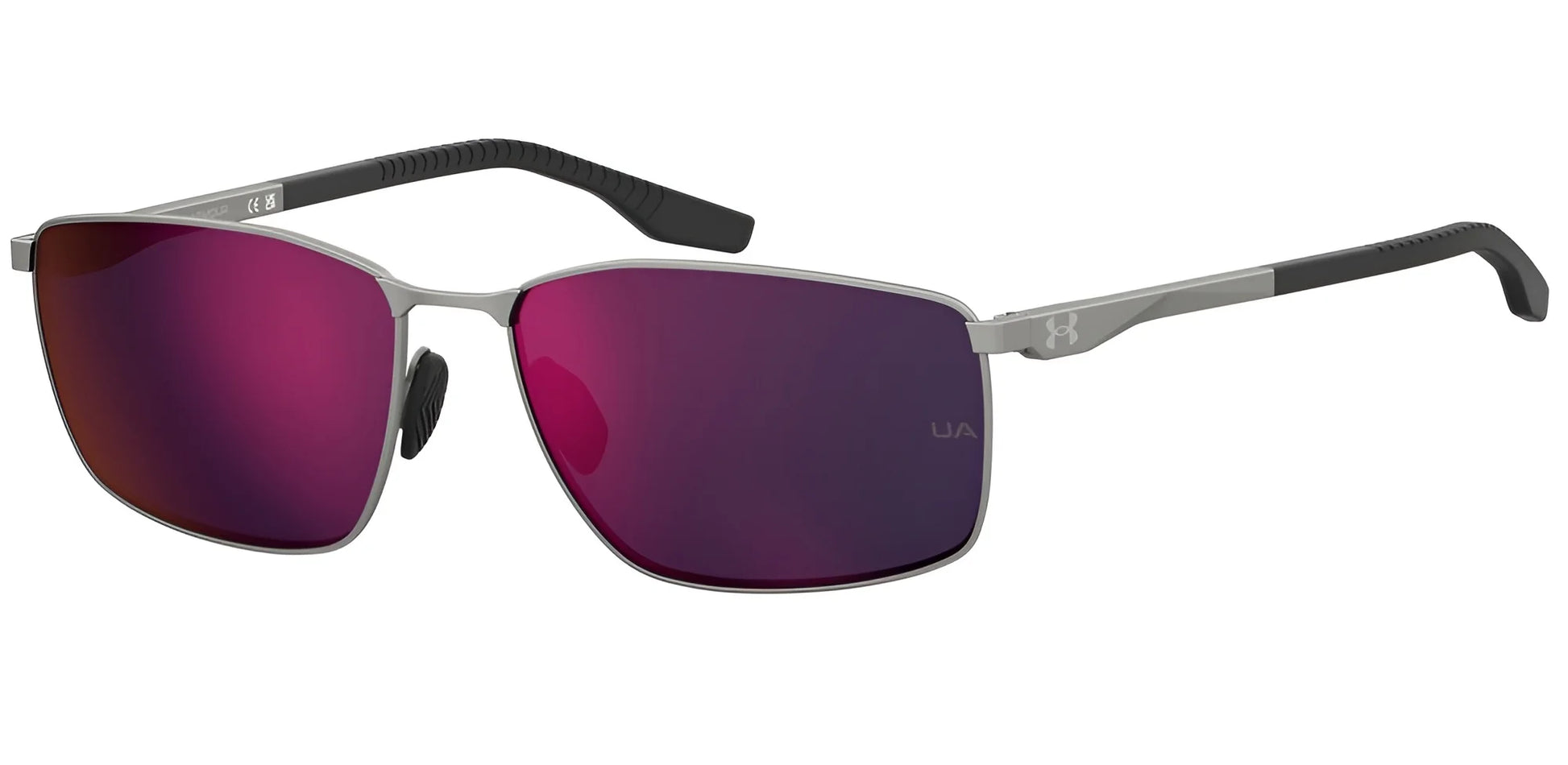 Under Armour FOCUSED Sunglasses Mtrutblack / Grey Infrared