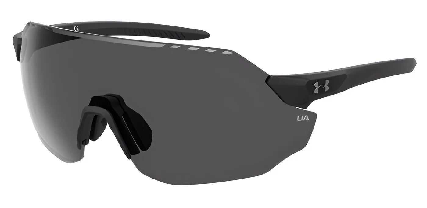 Under Armour HALFTIME Sunglasses Mttblack / Grey Oleophobic