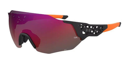 Under Armour NEXT LEVEL Sunglasses Blackorange / Infrared Oleophobic