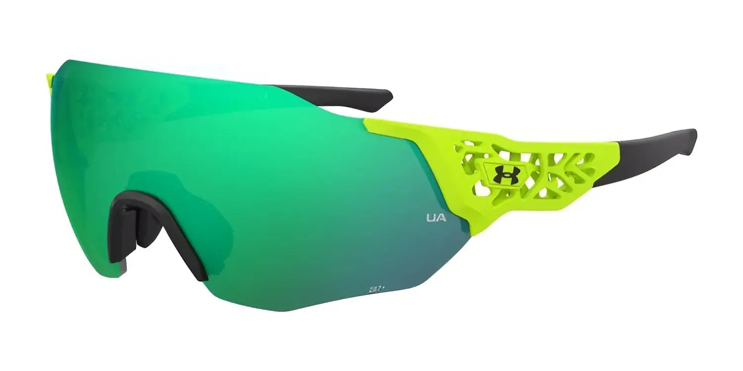 Under Armour NEXT LEVEL Sunglasses Grnflubk / Green Multilayer Oleophobic