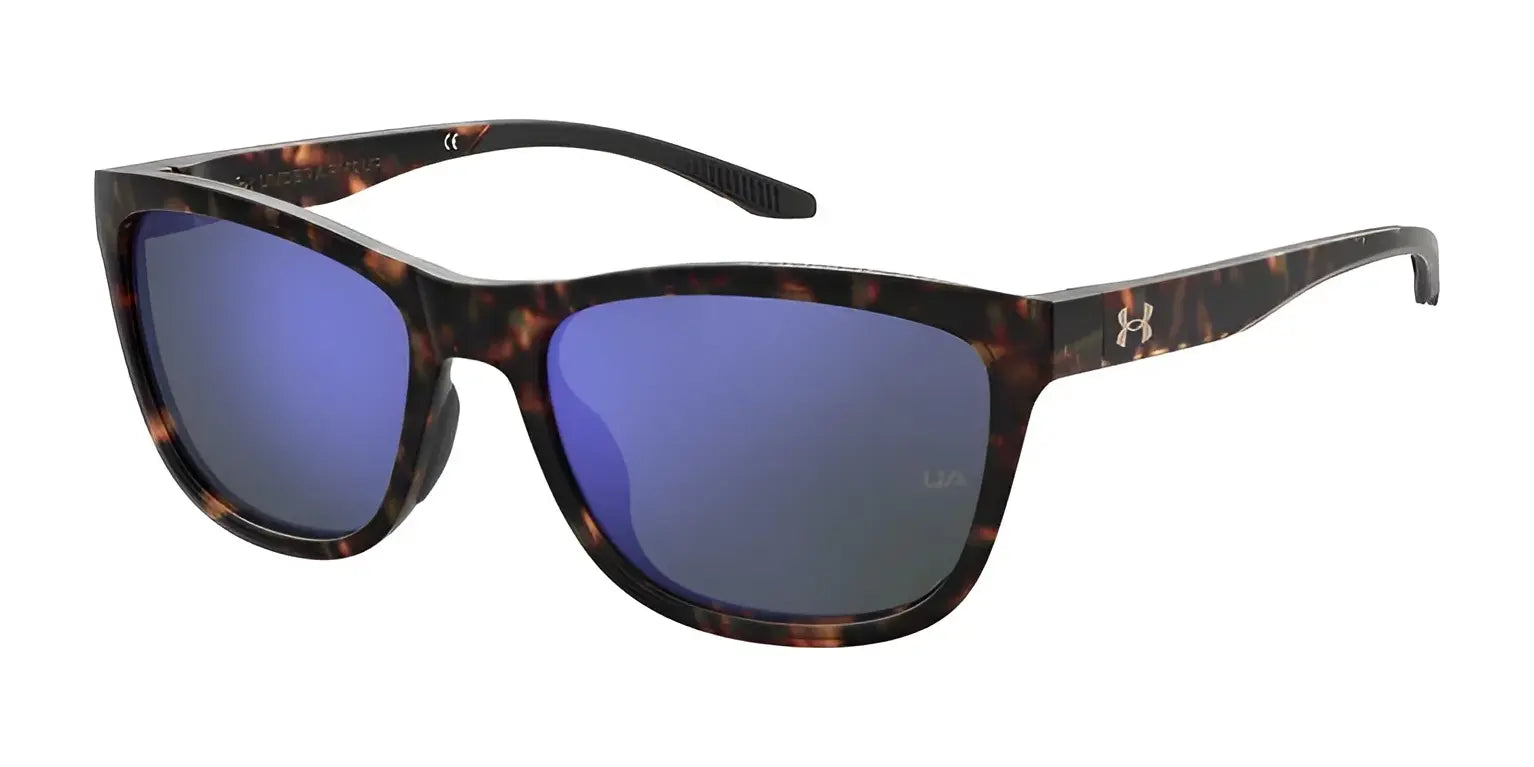 Under Armour PLAY UP Sunglasses Havana / Multilayer Violet