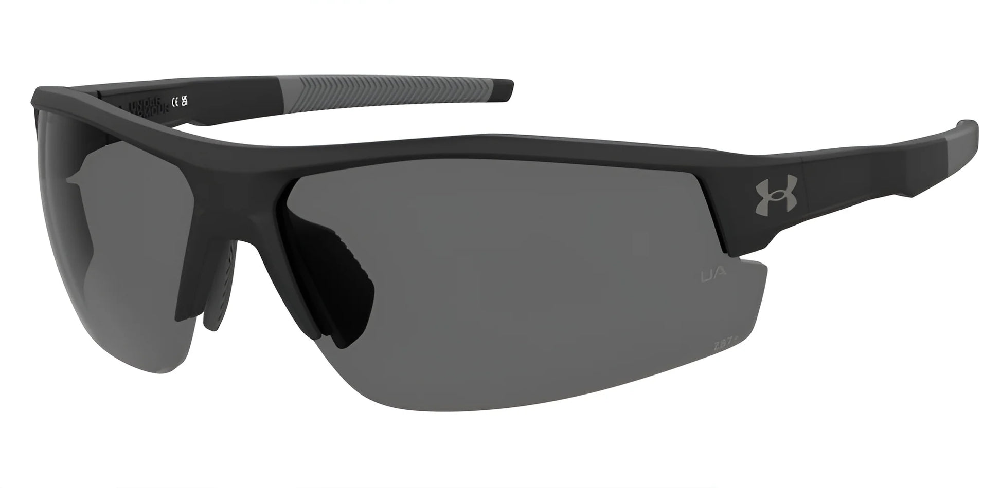 Under Armour SKILLZ Sunglasses Mtbkgrey / Grey Polarized  Oleophobic