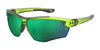 Under Armour YARD DUAL JR Sunglasses | Size 67 / Grnyllflu / Green Multilayer Oleophobic